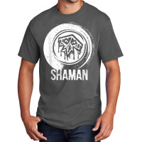 Wow Shaman Role Playing Gamer T Shirt Basic T-shirt | Artistshot