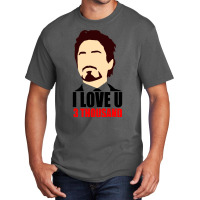 I Love You 3 Thousand Basic T-shirt | Artistshot