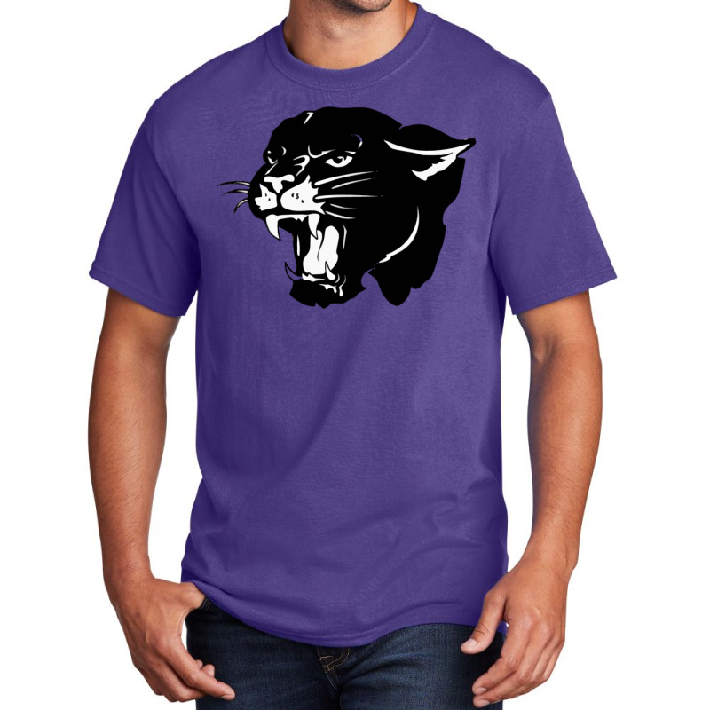 Black Panther Basic T-shirt by gemasteksl | Artistshot