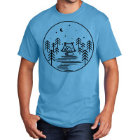 Camping Under The Stars Basic T-shirt | Artistshot