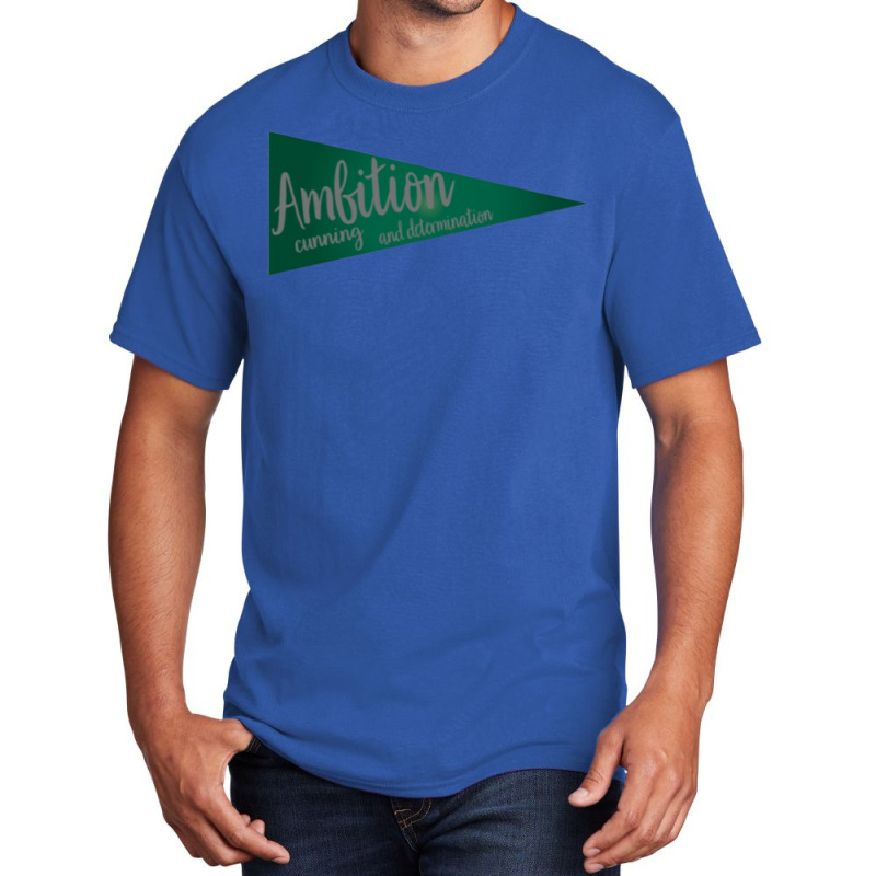 Ambition Cunning And Determination Basic T-shirt by laphammerlox | Artistshot