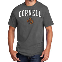 Womens Cornell Big Red Apparel Fan Favorite Arch R Basic T-shirt | Artistshot