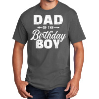 Dad Of The Birthday Boy Matching Family Party T Sh Basic T-shirt | Artistshot