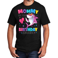 Mommy Of The Shark Birthday Mom Matching Family T Basic T-shirt | Artistshot