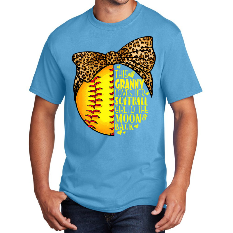 This Granny Loves Her Softball Girl Mother's Day L Basic T-shirt | Artistshot