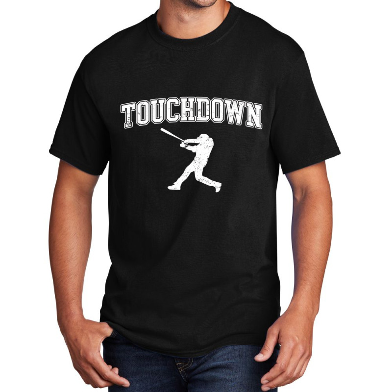 Touchdown   Funny Football Baseball Sports T Shirt Basic T-shirt | Artistshot