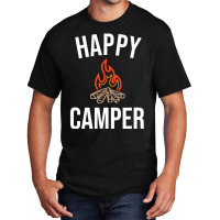 Happy Camper T Shirt Basic T-shirt | Artistshot