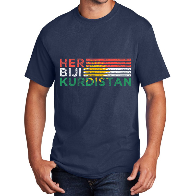 Her Biji Kurdistan T Shirt Basic T-shirt by arainro | Artistshot