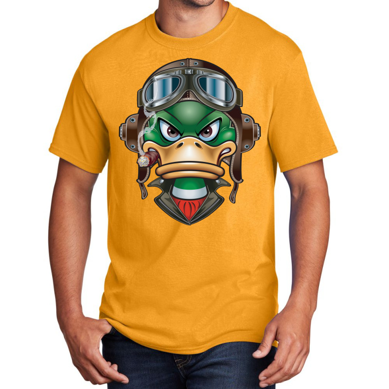 The Smoked Duck Is Angry Basic T-shirt by hridoyhalbex | Artistshot