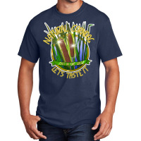 Natural Corndogs Blue Basic T-shirt | Artistshot