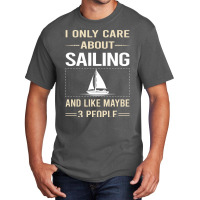 Funny 3 People Sailing Sailor Boy Basic T-shirt | Artistshot