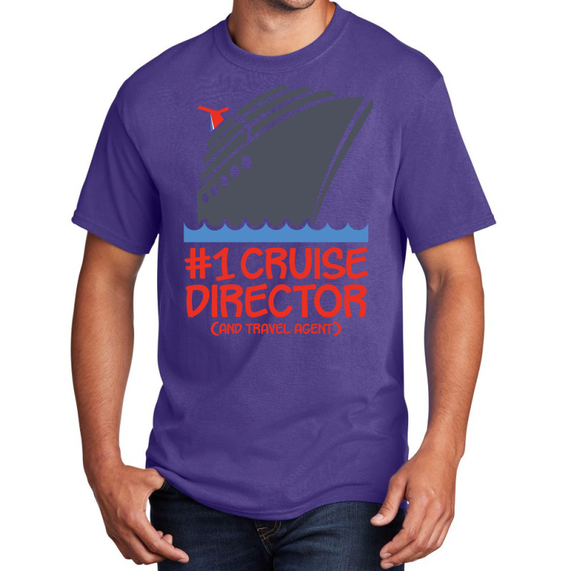 No 1 Cruise Director Hippie Basic T-shirt | Artistshot