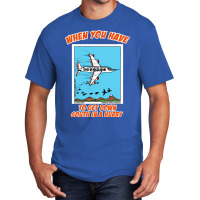 Bird Migration Service Airline Funny Animal Novelt Basic T-shirt | Artistshot