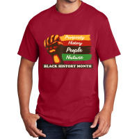 Black History Month African American Pride Fist Me Basic T-shirt | Artistshot