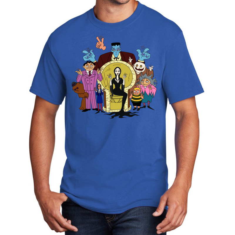 The Adams Family Cartoon Hb Basic T-shirt | Artistshot