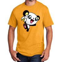 Panda Banana Basic T-shirt | Artistshot