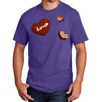 Valentines Day Chocalates Music Basic T-shirt | Artistshot