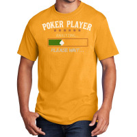 Poker Player Analyzing Music Basic T-shirt | Artistshot