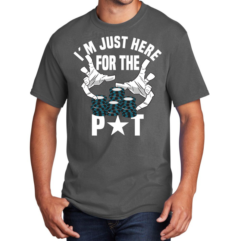 Poker Poker Player Poker Night Pot Casino Gift Sta Basic T-shirt | Artistshot