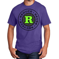 3r Green Planet Basic T-shirt | Artistshot