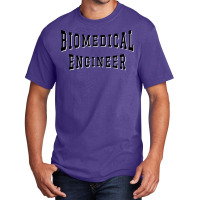 Biomedical Engineer In Black Color Text Hipster Basic T-shirt | Artistshot