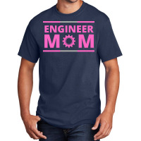 Engineer Mom Green Basic T-shirt | Artistshot