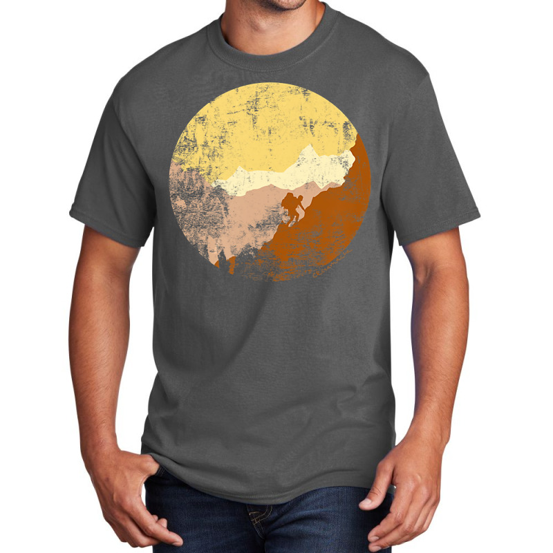 Mountain Climbing Hiking Climber Mountains Wildern Basic T-shirt | Artistshot