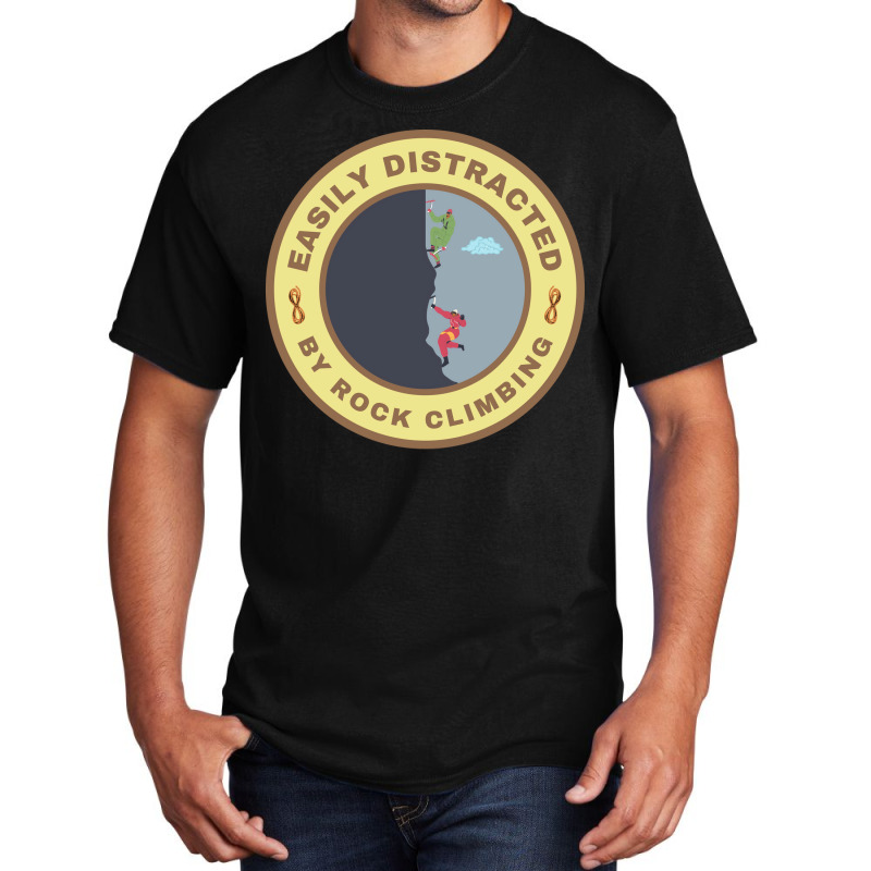 Easily Distracted Girl Basic T-shirt | Artistshot