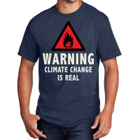 Climate Change Is Real Cute Nostalgia Basic T-shirt | Artistshot