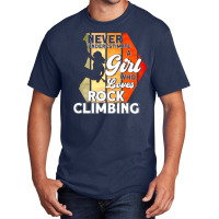 Rock Climbing Climber Climbing Retro Basic T-shirt | Artistshot