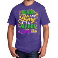 Mardi Gras Outfits Clothes For Mens Womens Kids To Basic T-shirt | Artistshot