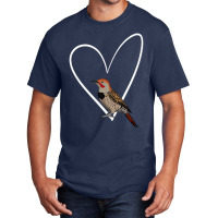 Northern Flicker Bird Birdlover Birdwatcher Animal Basic T-shirt | Artistshot