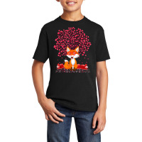 Fox Animal Lover Funny Fox Valentine's Day T Shirt Basic Youth T-shirt | Artistshot