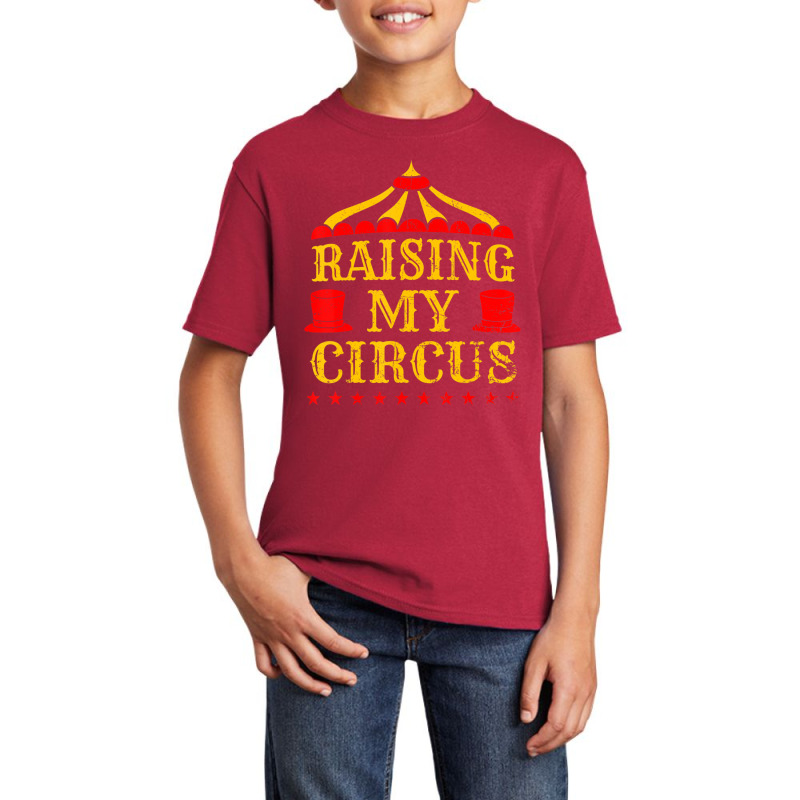 Circus Event Staff Carnival Lover Ringmaster Ringl Basic Youth T-shirt by calguaa | Artistshot