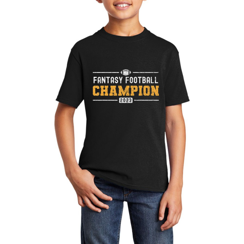 Fantasy League Champ 2023 Winner Fantasy Football Basic Youth T-shirt | Artistshot