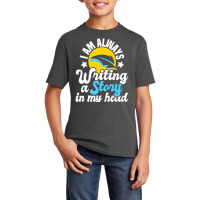 I Am Always Writing A Story In My Head Author Nove Basic Youth T-shirt | Artistshot