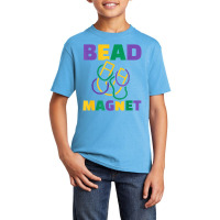 Mardi Gras Bead Magnet T Shirt Basic Youth T-shirt | Artistshot