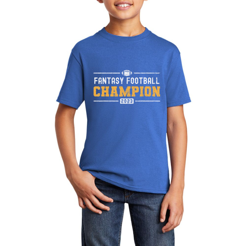 Fantasy League Champ 2023 Winner Fantasy Football Basic Youth T-shirt | Artistshot