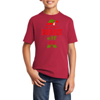 Radiologist Elf Naughty Christmas Novelty Sarcasti Basic Youth T-shirt | Artistshot