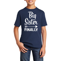 Big Sister Finally Kids Big Sister T Shirt Basic Youth T-shirt | Artistshot