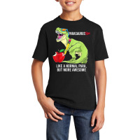 Parasaurus Rex Like A Normal Para, But More Awesom Basic Youth T-shirt | Artistshot