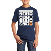 Calculator Easy Halloween Costume For Math Teacher Basic Youth T-shirt | Artistshot