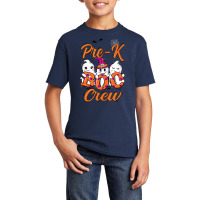 Funny Halloween Costume Pre K Boo Crew Pre K Boys Basic Youth T-shirt | Artistshot