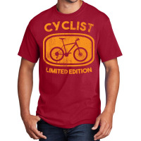 Cyclist Vintage Limited Edition Gift Idea Green Basic T-shirt | Artistshot