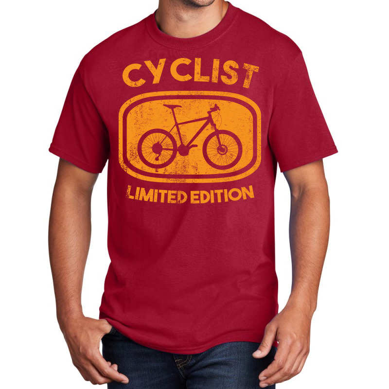 Cyclist Vintage Limited Edition Gift Idea Green Basic T-shirt by saloteatyame0 | Artistshot