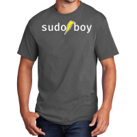 Sudo Boy A Funny Design Perfect For Unix And Linux Basic T-shirt | Artistshot