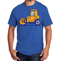 Tractor Vehicle Cartoon Illustration Girl Basic T-shirt | Artistshot