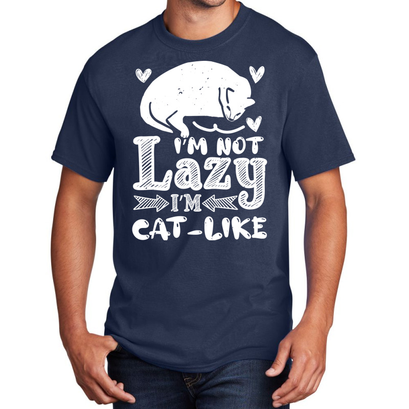 Cats Funny Sayings 27 Neg Basic T-shirt by eunkaycnank | Artistshot