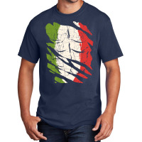 Cool Italian Six Pack America Italy Sixpack Flag 8 Basic T-shirt | Artistshot