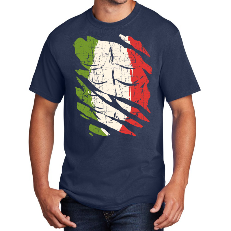 Cool Italian Six Pack America Italy Sixpack Flag 8 Basic T-shirt | Artistshot